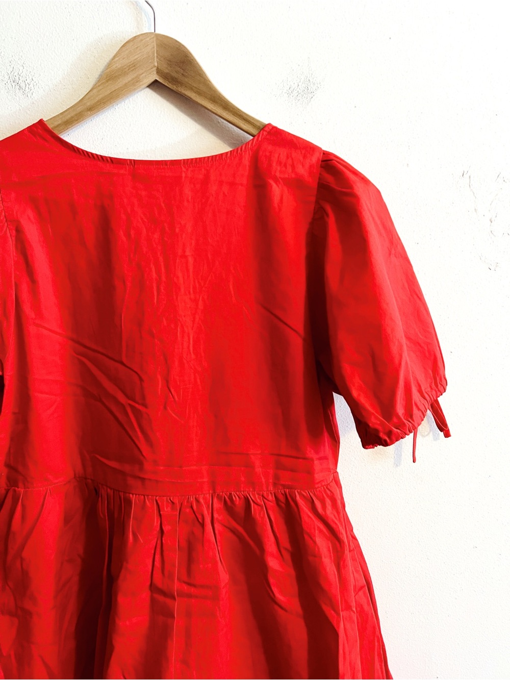 Willow & Root Front Tie Bubble Dress - Picture 6 of 11